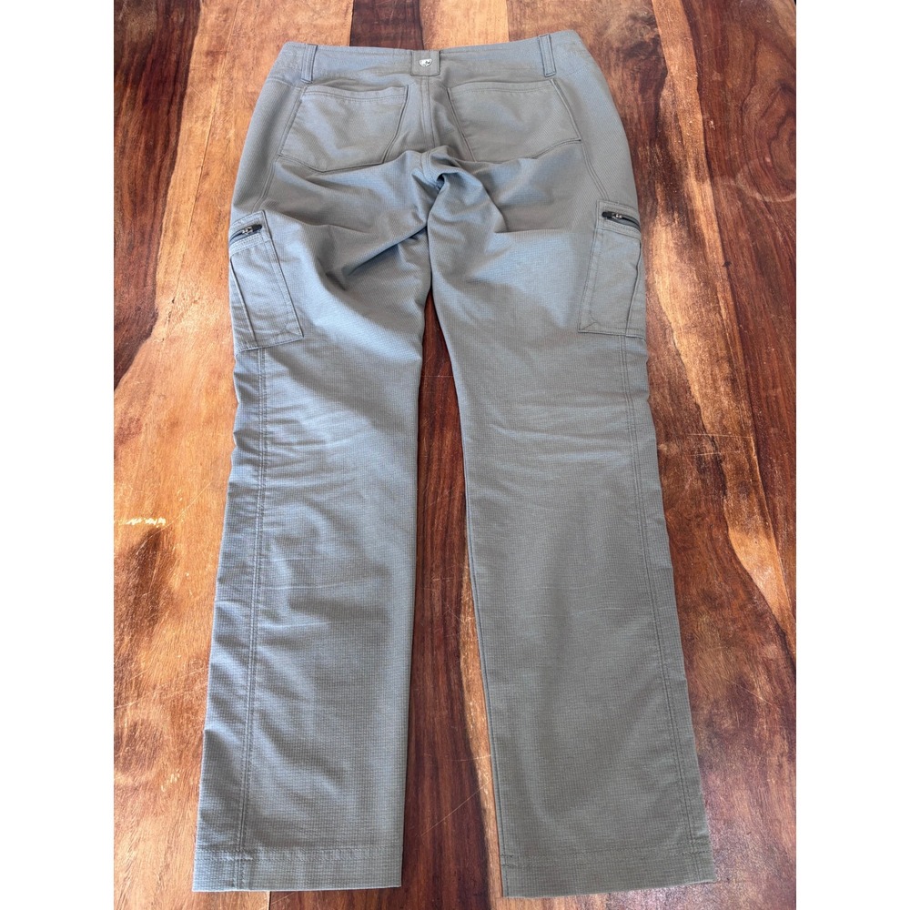 KÜHL splash cargo pants women size 6 short sage green ripstop hiking outdoor